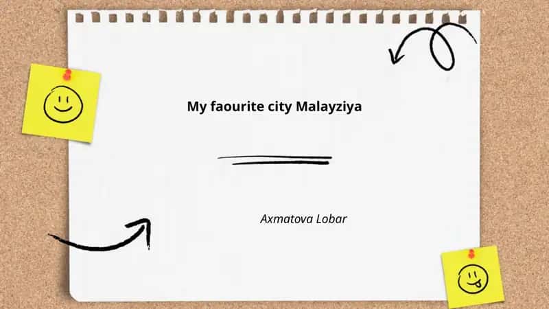 My favorite city in Malaysia