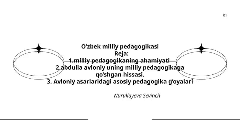 O’zbek milliy pedagogikasi