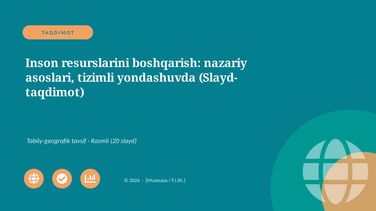 Inson resurslarini boshqarish