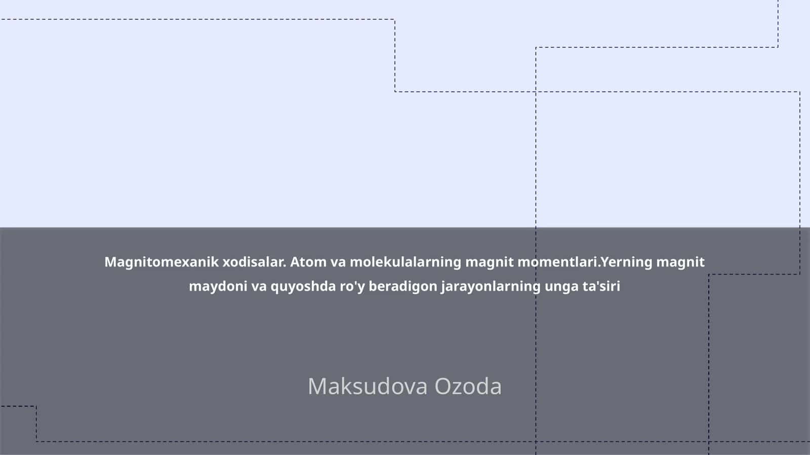 Magnitomexanik xodisalar