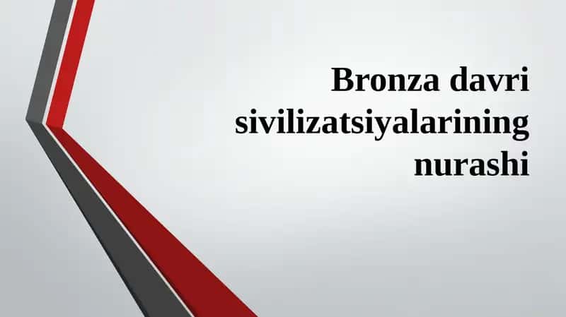 Bronza davri sivilizatsiyalarining nurashi