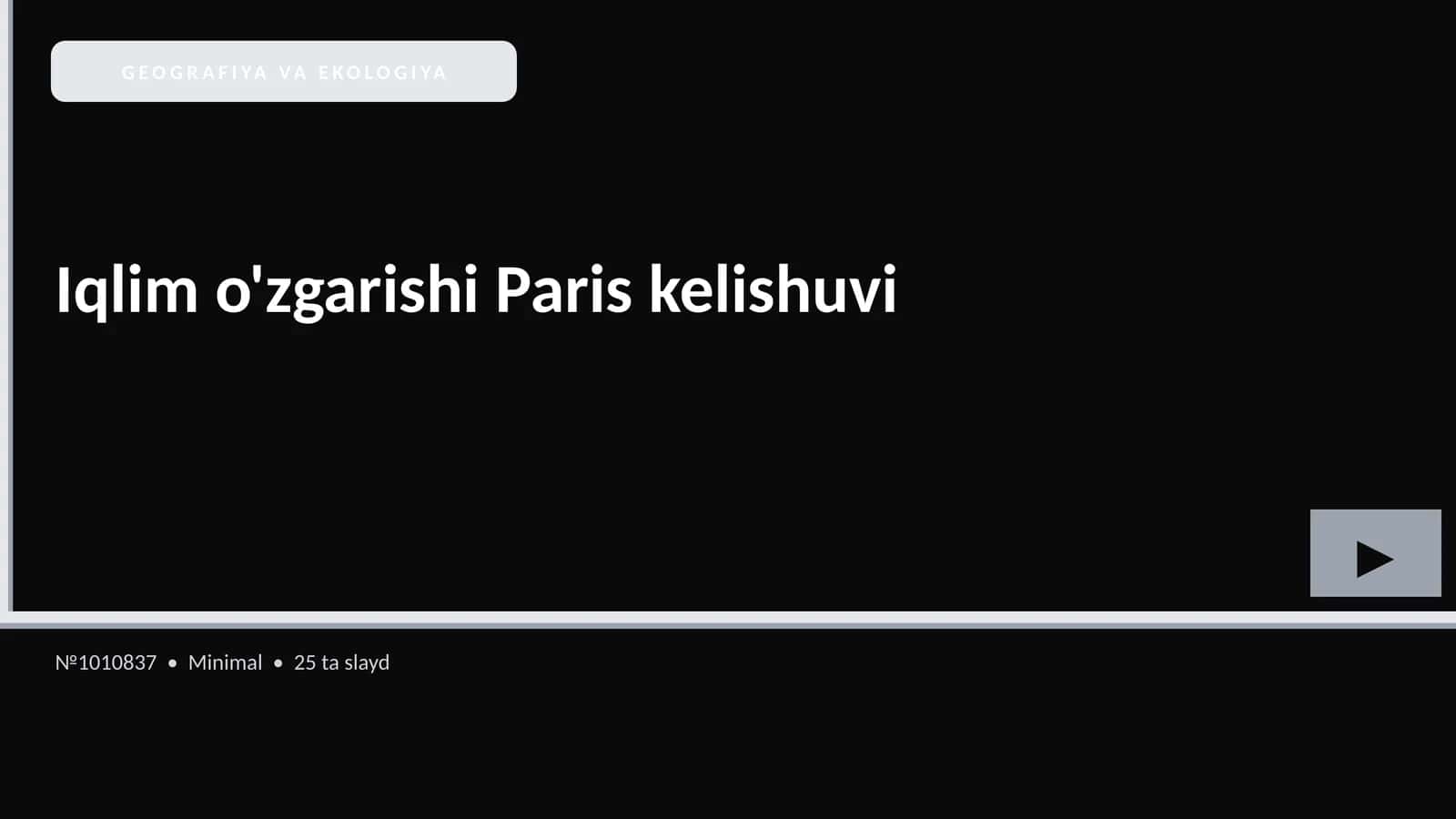 Iqlim o'zgarishi Paris kelishuvi