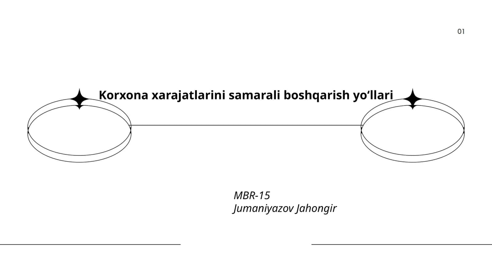Korxona xarajatlarini samarali boshqarish yo‘llari