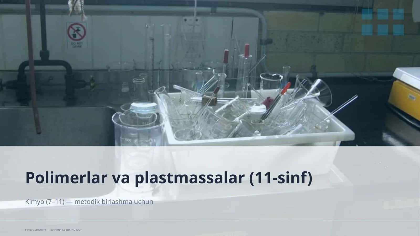 Polimerlar va plastmassalar (11-sinf)
