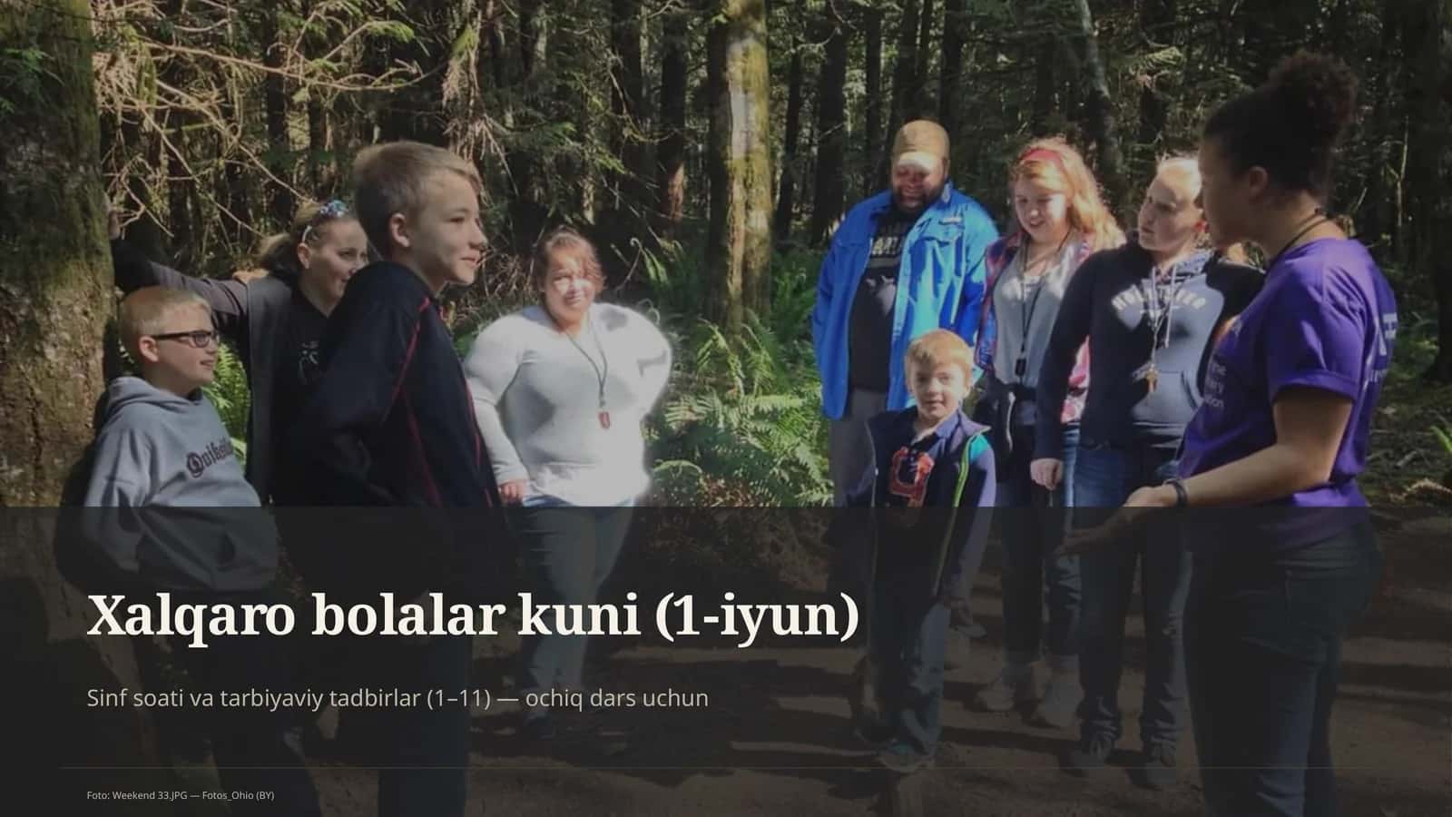 Sinf soati va tarbiyaviy tadbirlar