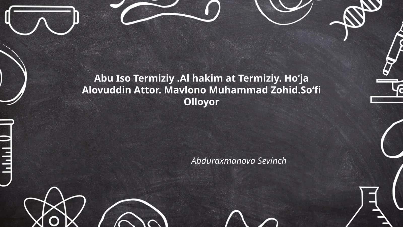 Abu Iso Termiziy