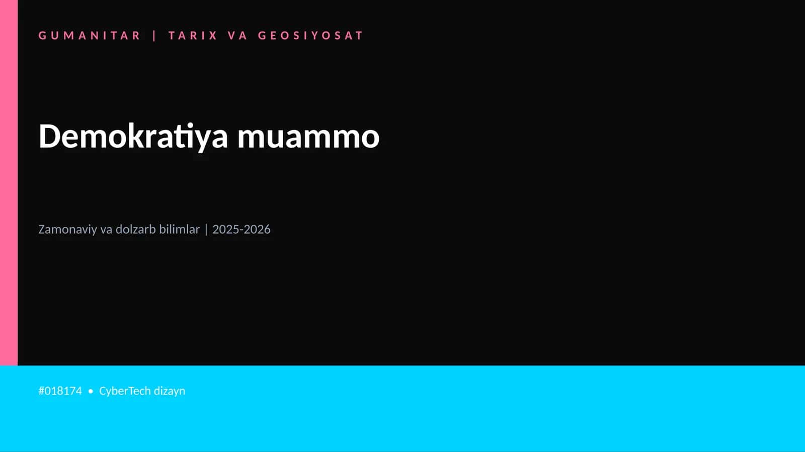 Demokratiya muammo
