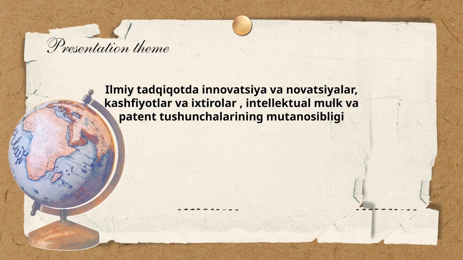 Ilmiy tadqiqotda innovatsiya va novatsiyalar, kashfiyotlar va ixtirolar