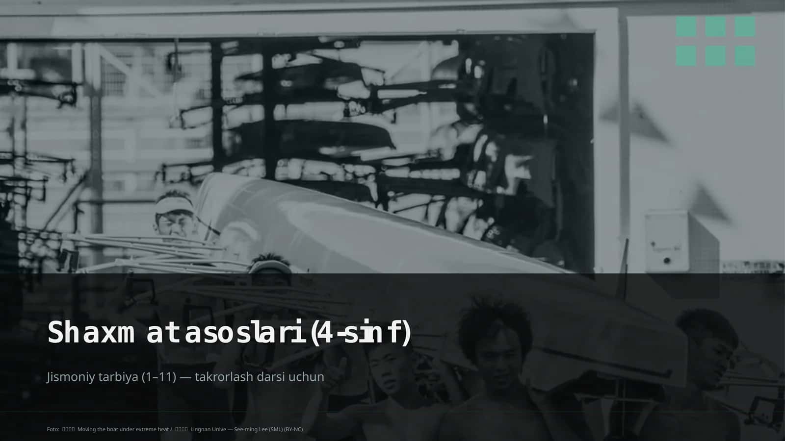 Shaxmat asoslari (4-sinf)