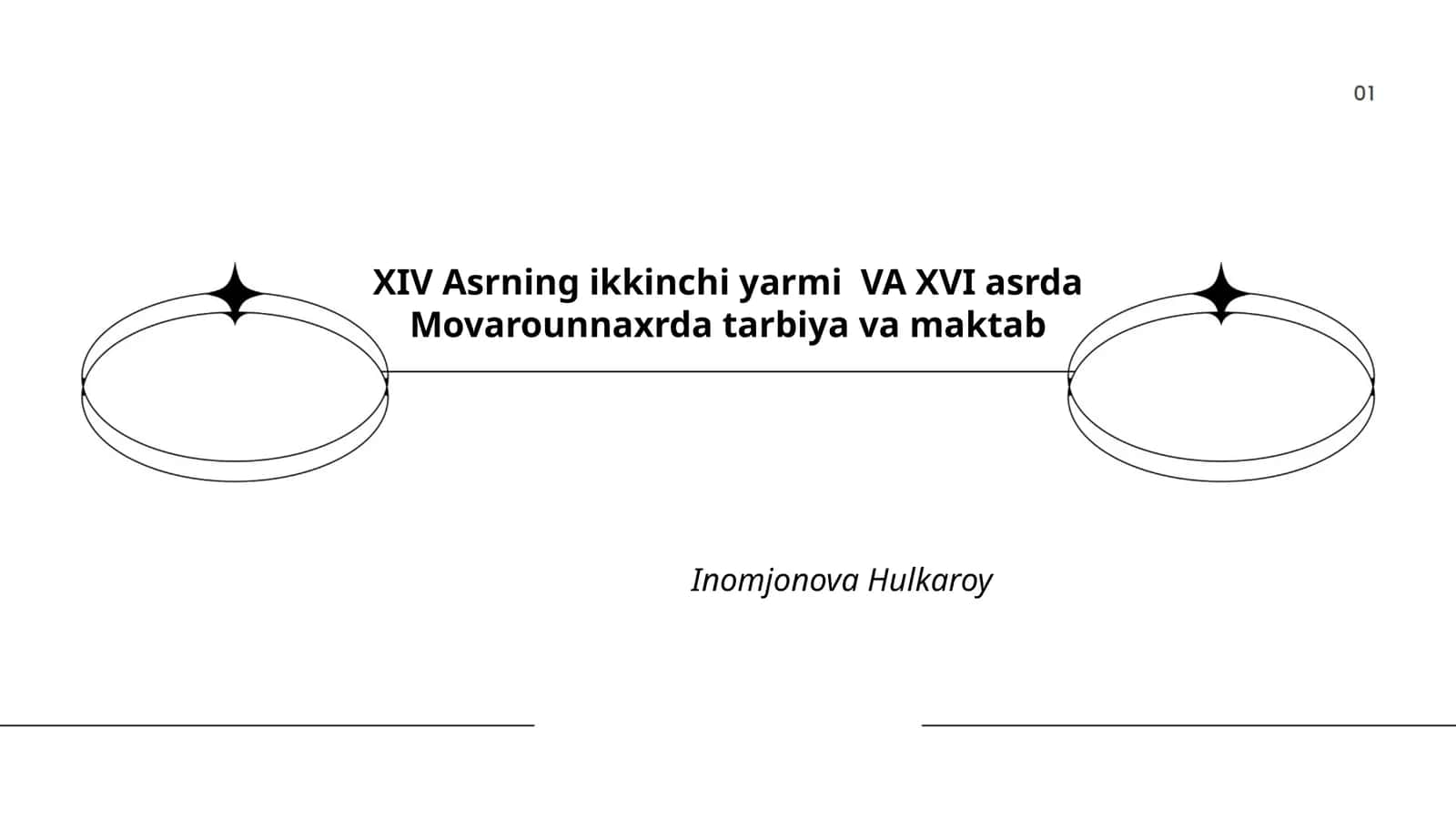 XIV Asrning ikkinchi yarmi VA XVI asrda Movarounnaxrda tarbiya va maktab