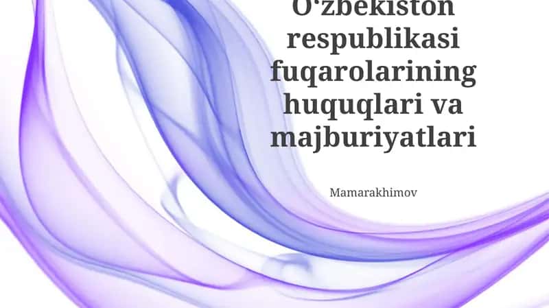 Huquqiy himoya va huquqni himoya qilish vositalari