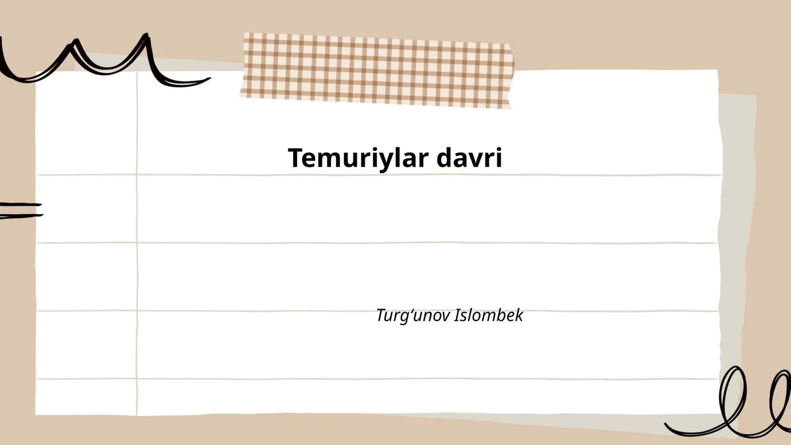 Temuriylar davri