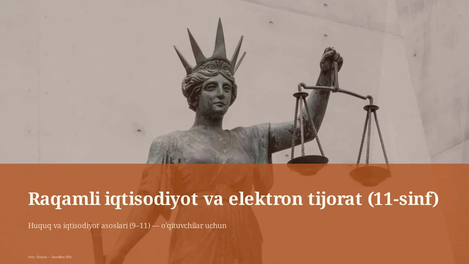 Raqamli iqtisodiyot va elektron tijorat (11-sinf)