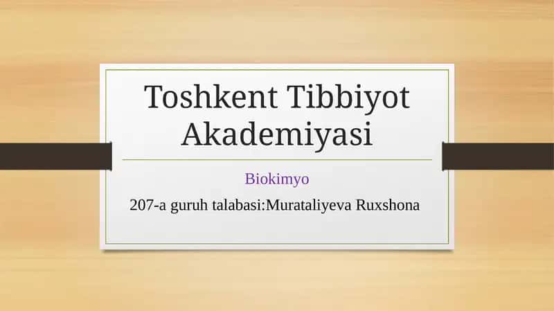 Oqsillar Polimorfizmi