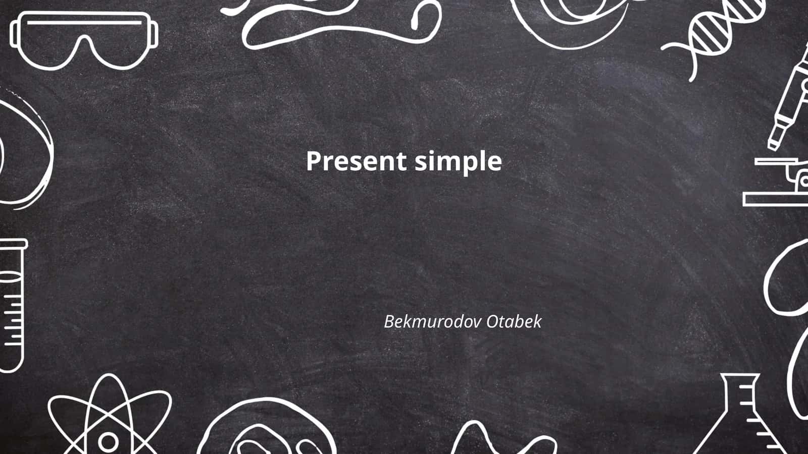 Present simple