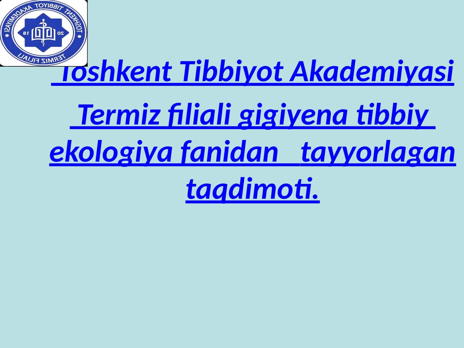 Ichimlik suvi sifatini yaxshilashning asosiy usullari