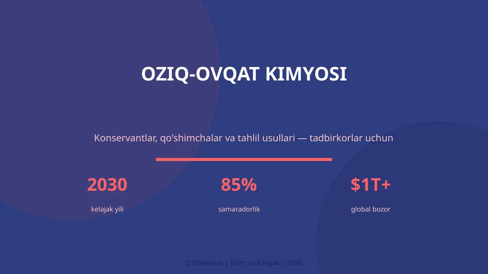 Oziq-ovqat kimyosi