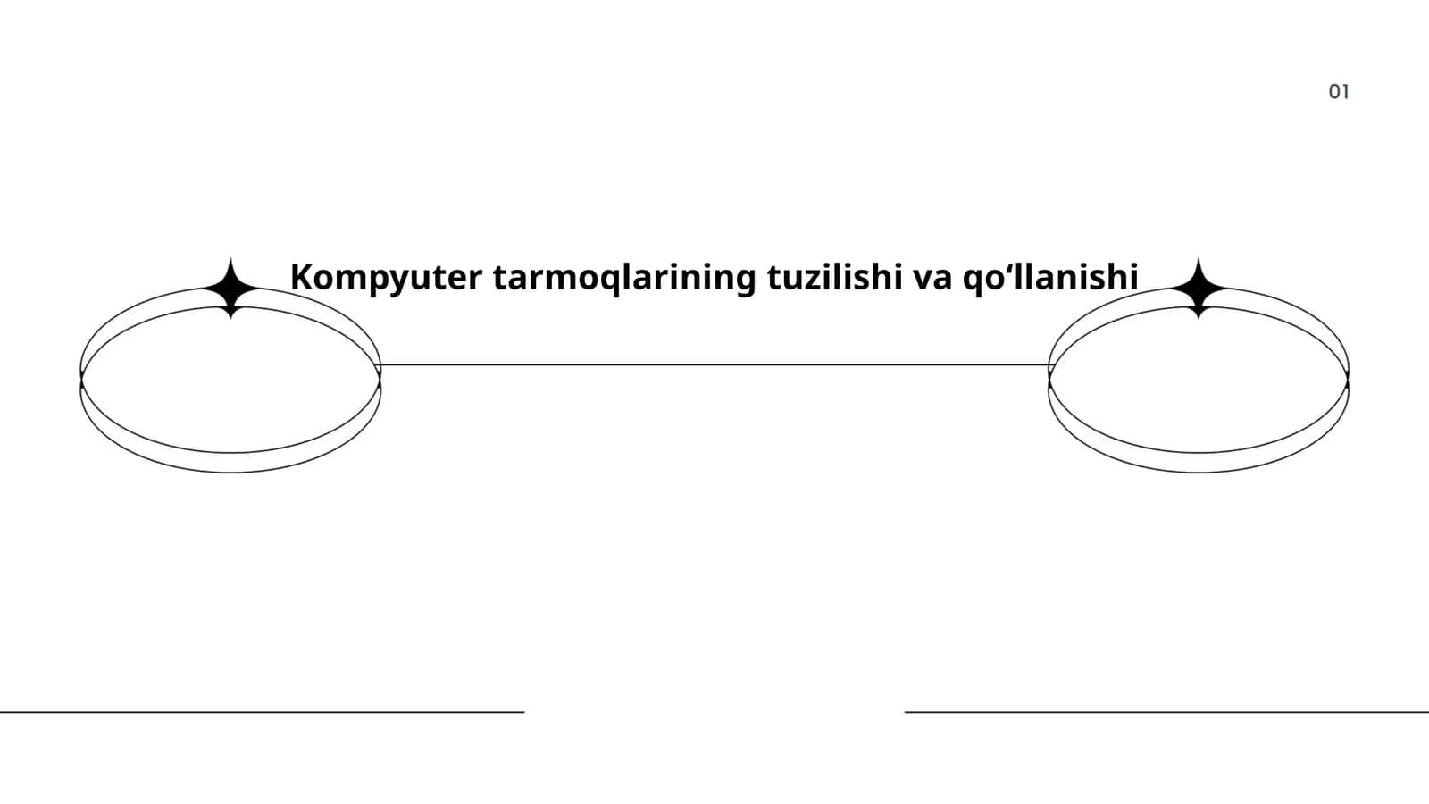 Kompyuter tarmoqlarining tuzilishi va qoʻllanishi