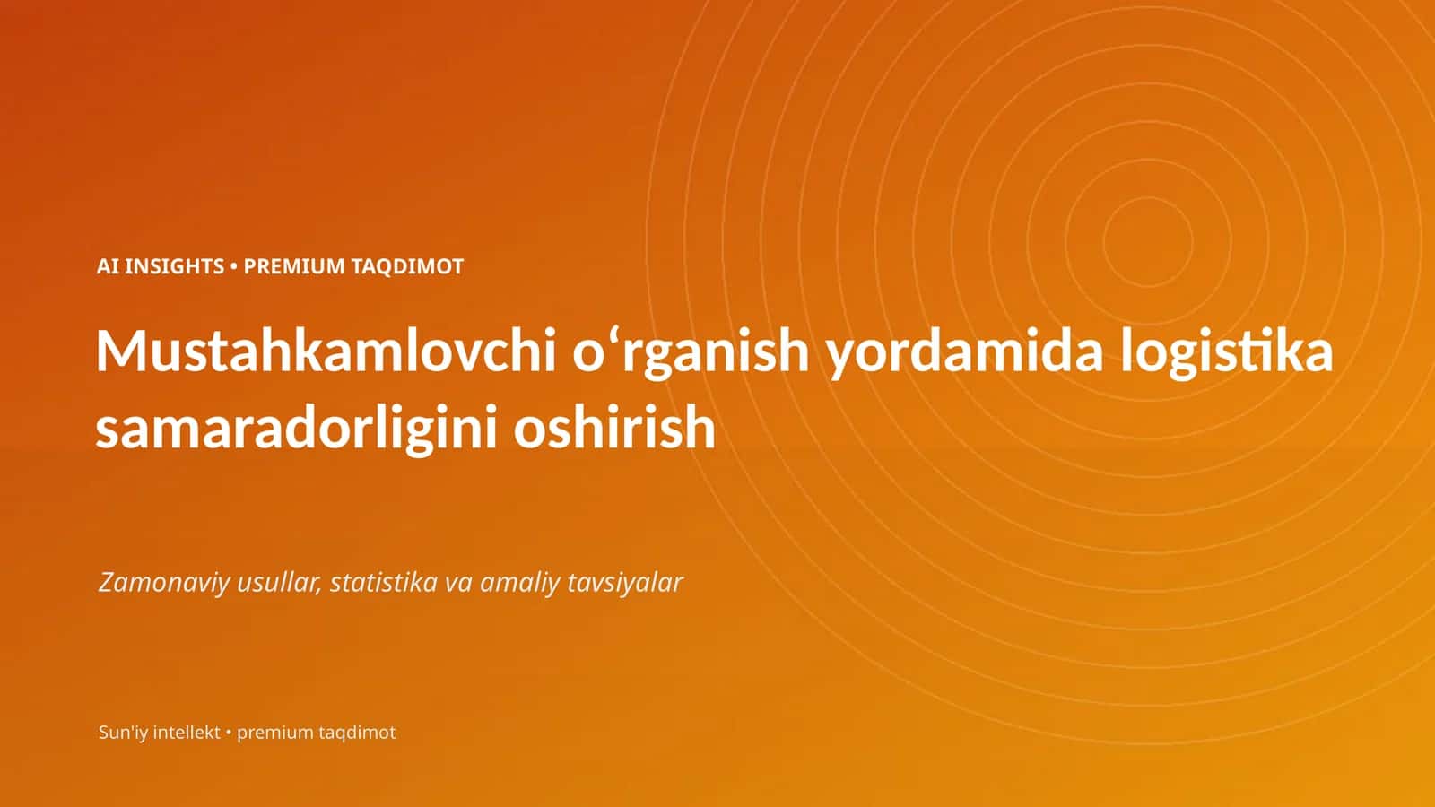 SUN'IY INTELLEKT