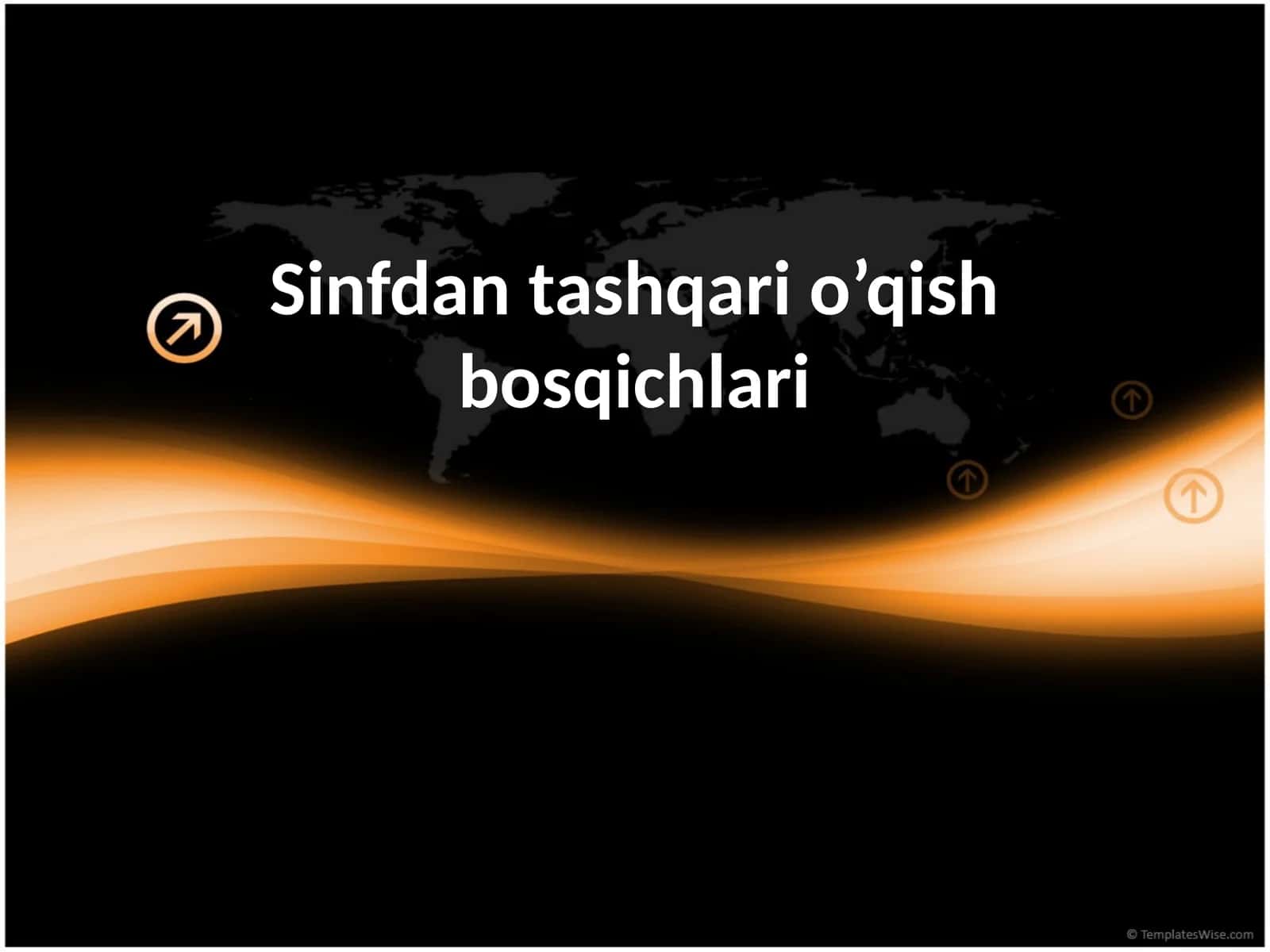 Sinfdan tashqari o’qish bosqichlari