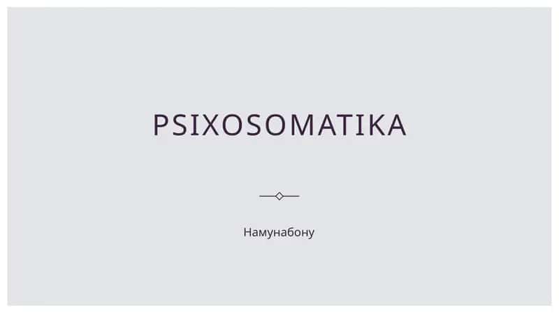 psixosomatika
