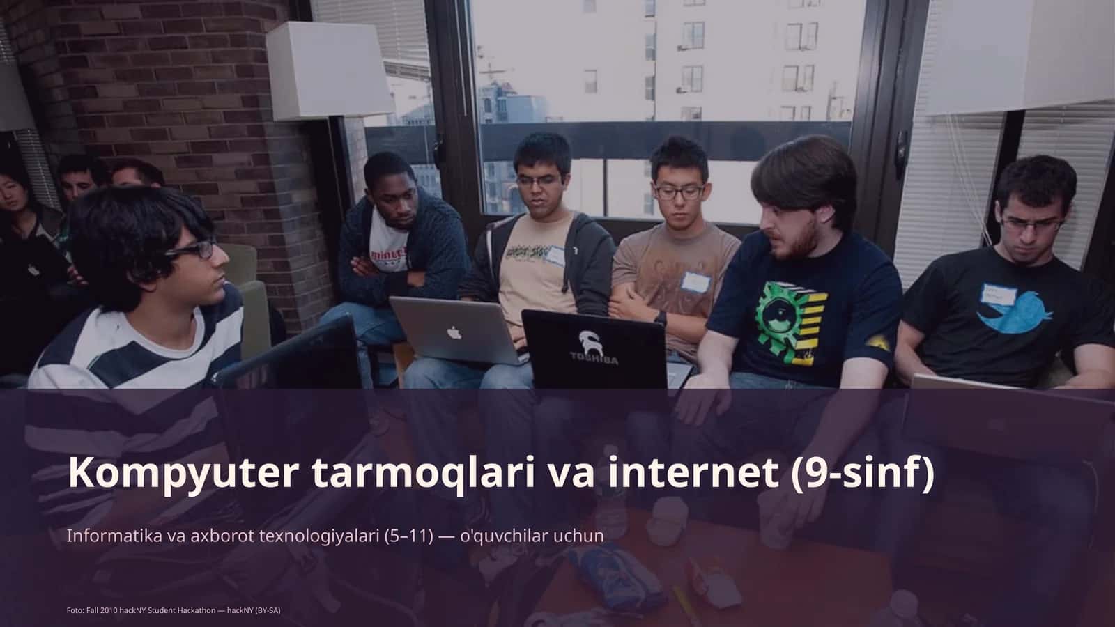 Kompyuter tarmoqlari va internet (9-sinf)