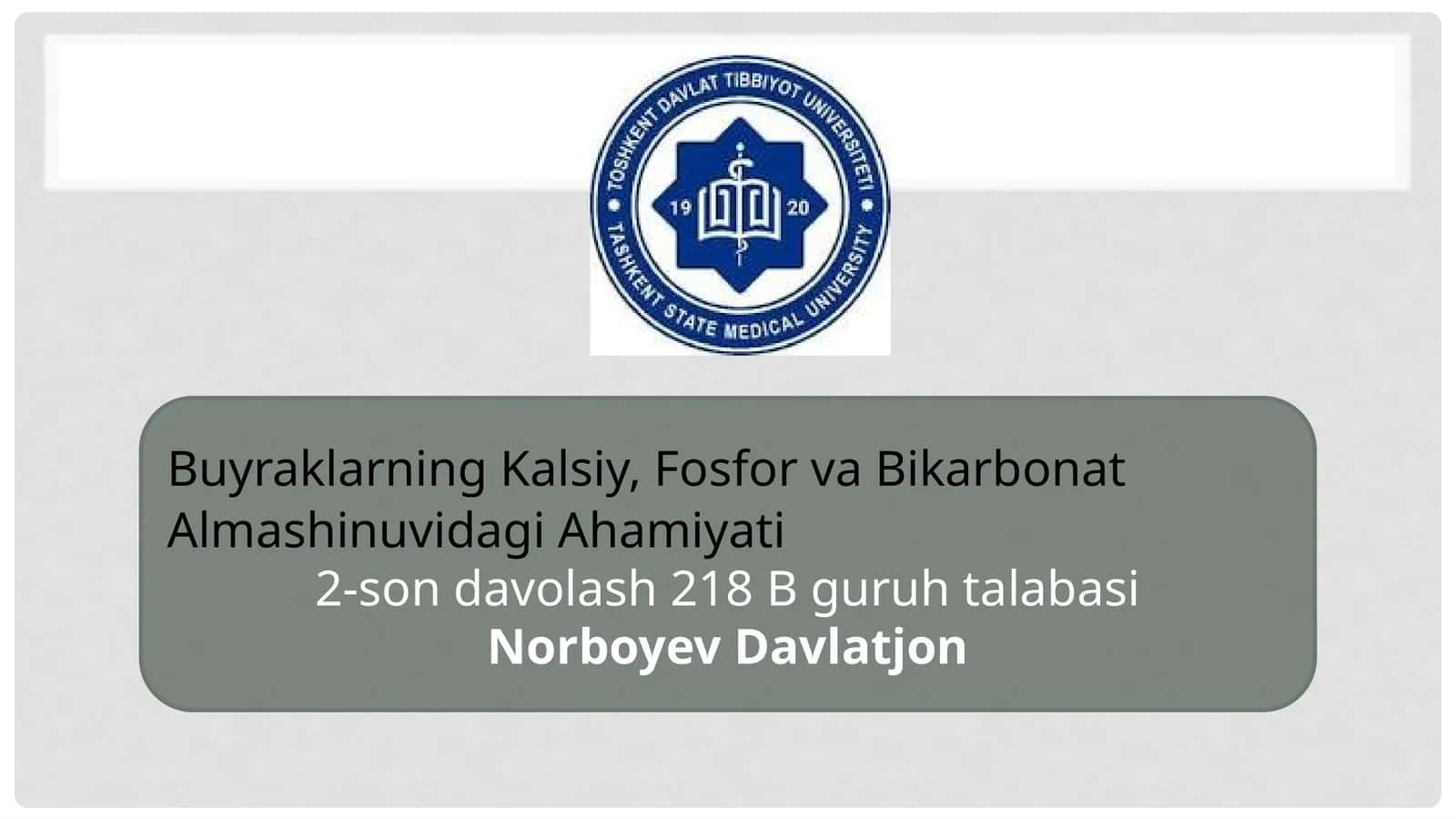Buyraklarning Kalsiy, Fosfor va Bikarbonat Almashinuvidagi Ahamiyati