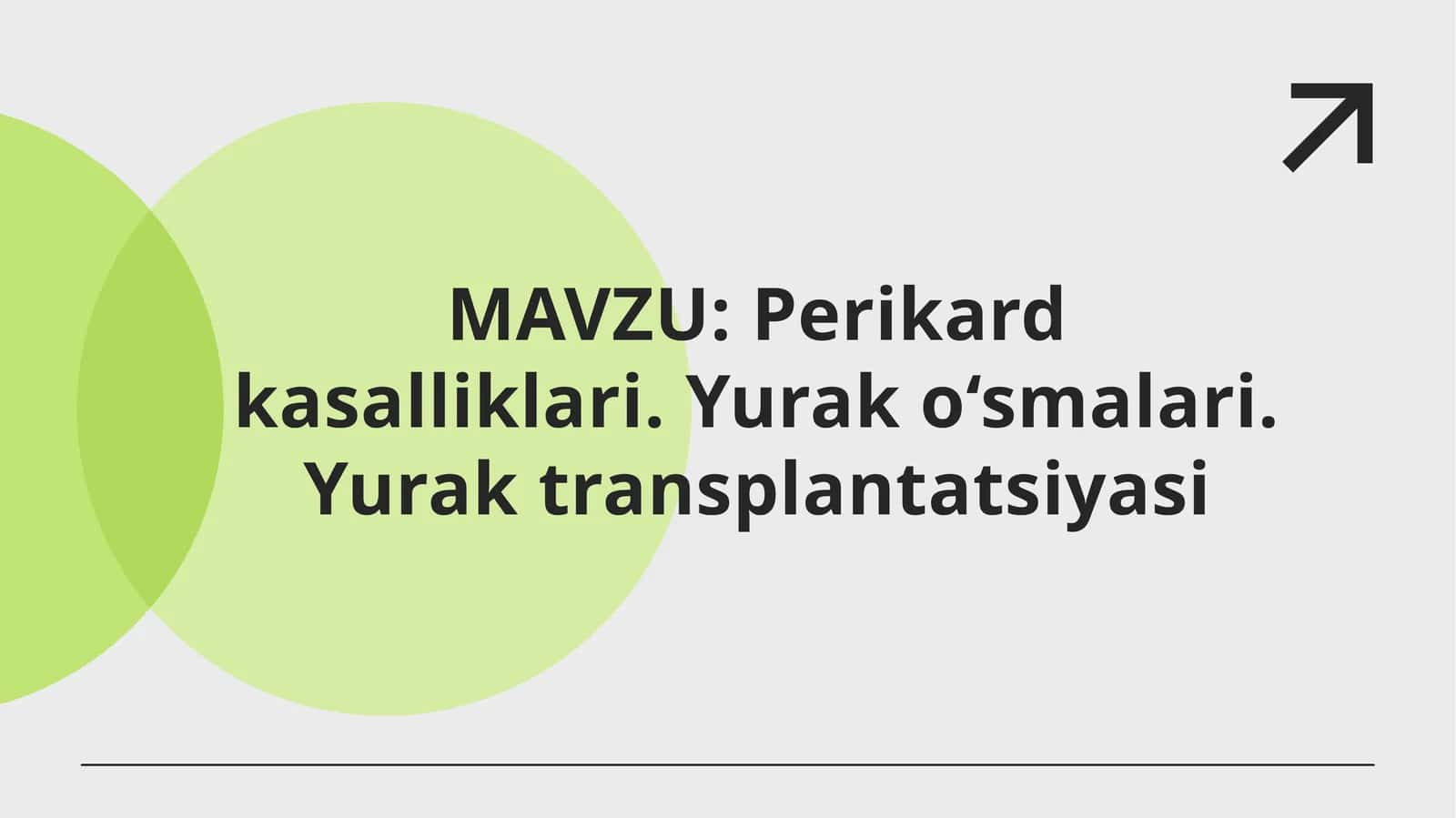Perikard va yurak kasalliklari