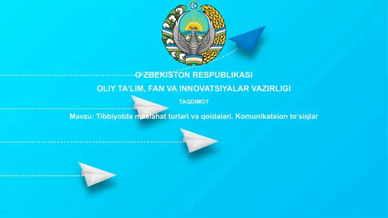 Tibbiyotda maslahatlashuv turlari va qoidalari