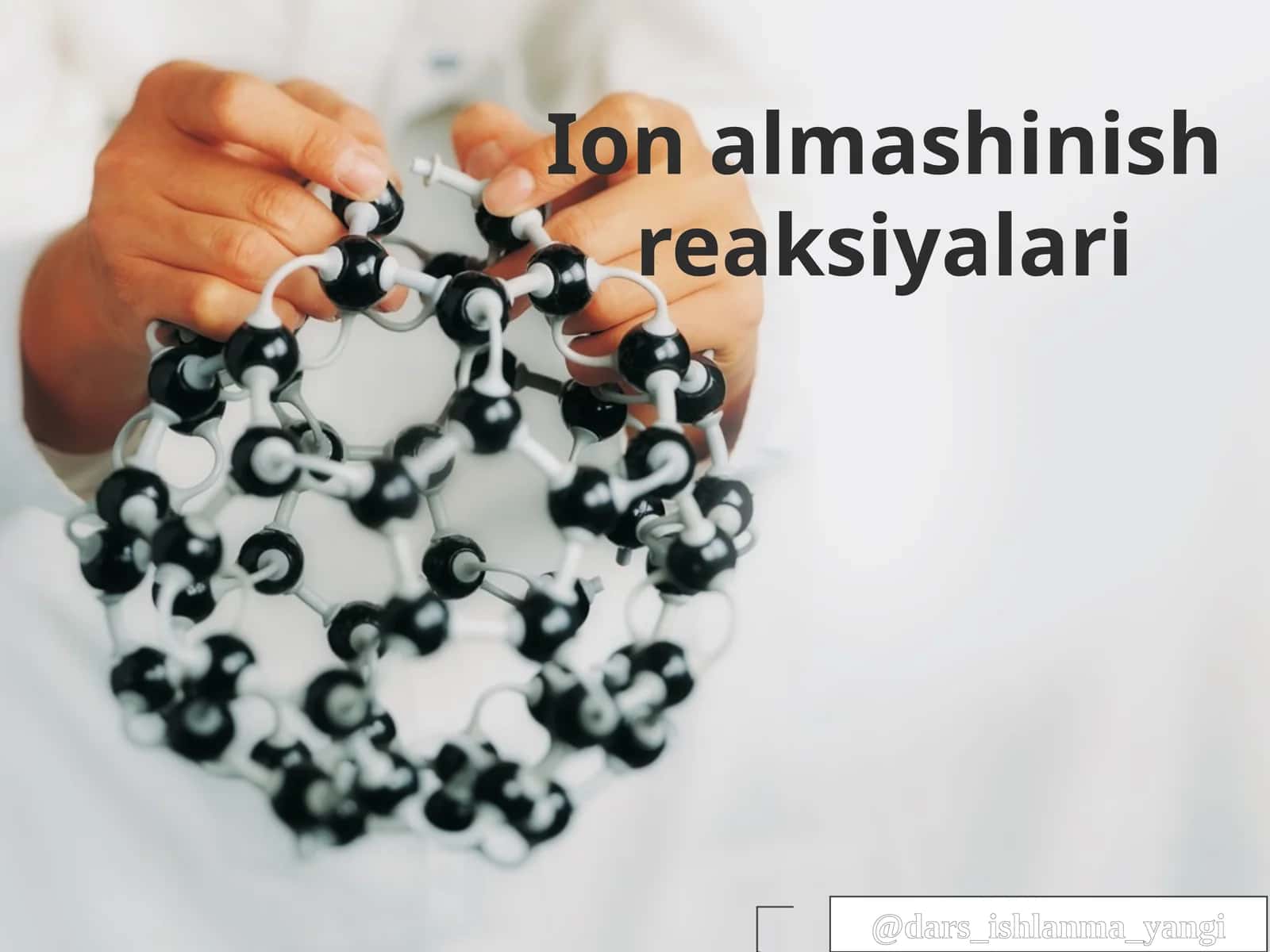 Ion  almashinish reaksiyalari