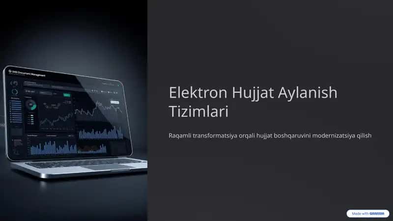 Elektron Hujjat Aylanish Tizimlari