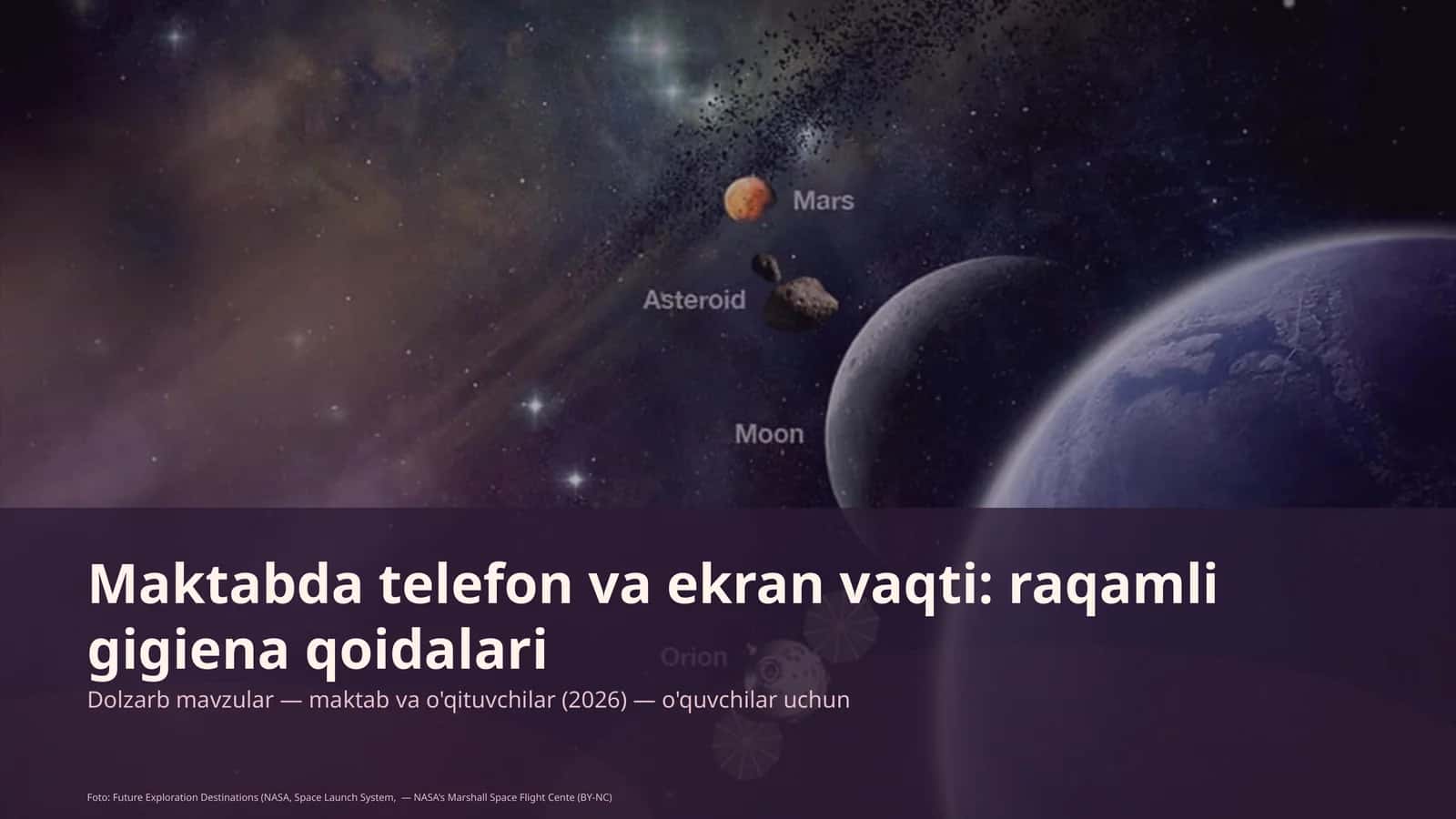 Maktabda telefon va ekran vaqti: raqamli gigiena qoidalari
