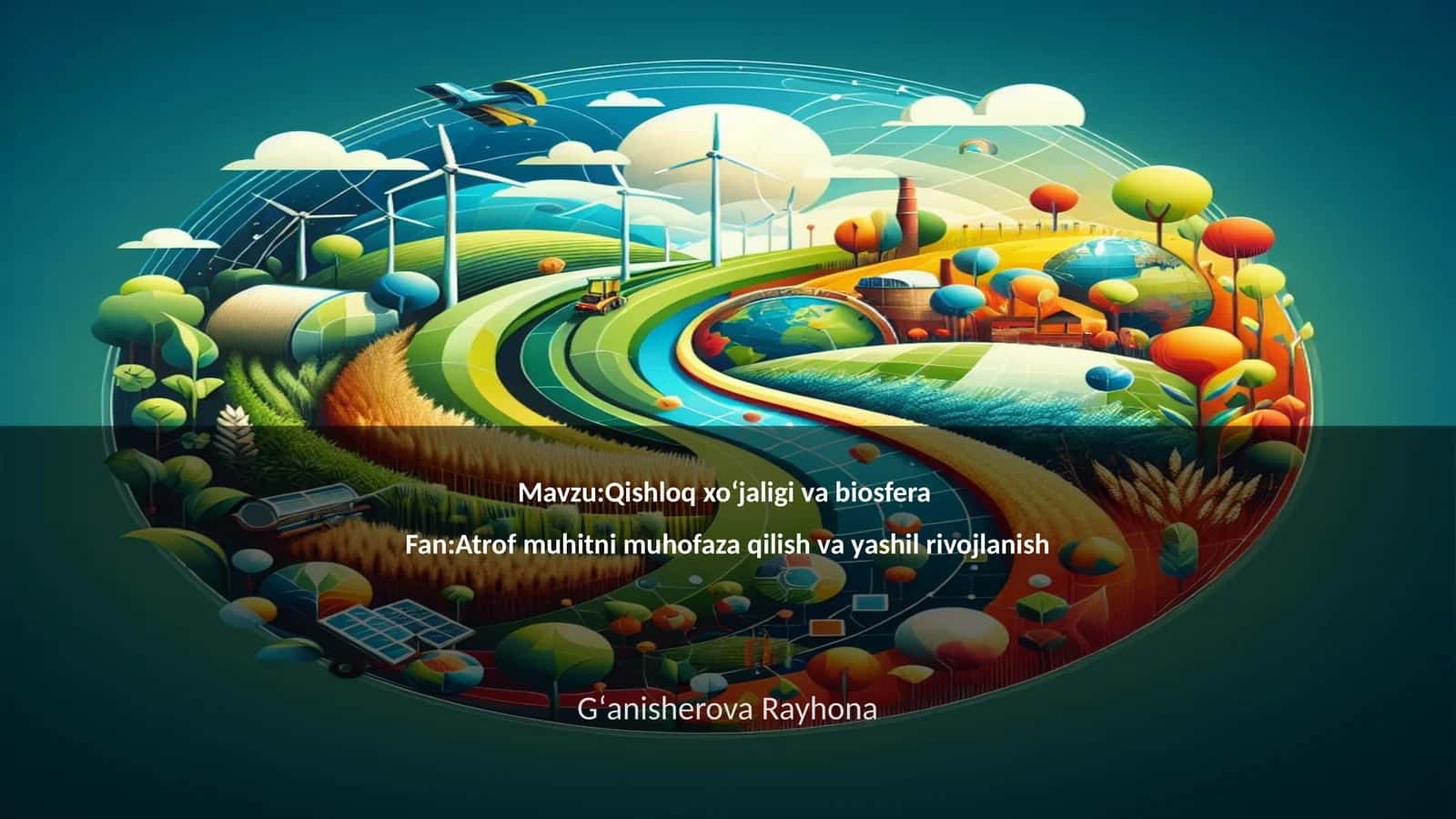Qishloq xo'jaligi va biosfera