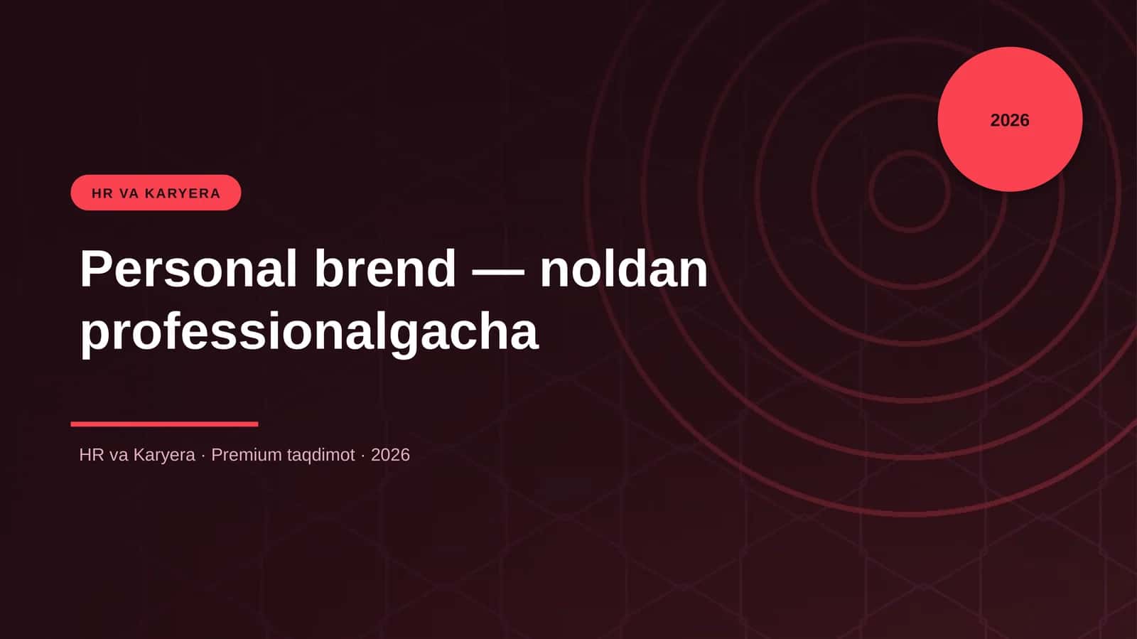 Personal brend — noldan professionalgacha
