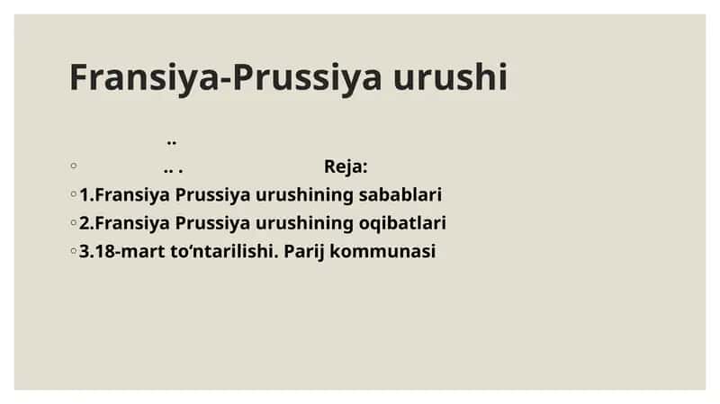 Fransiya-Prussiya urushi