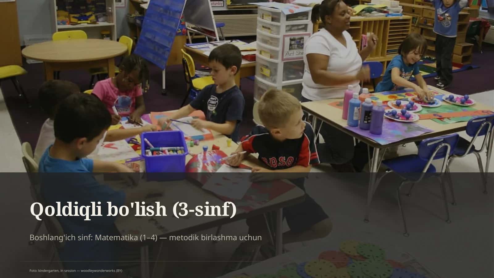 Qoldiqli bo'lish (3-sinf)