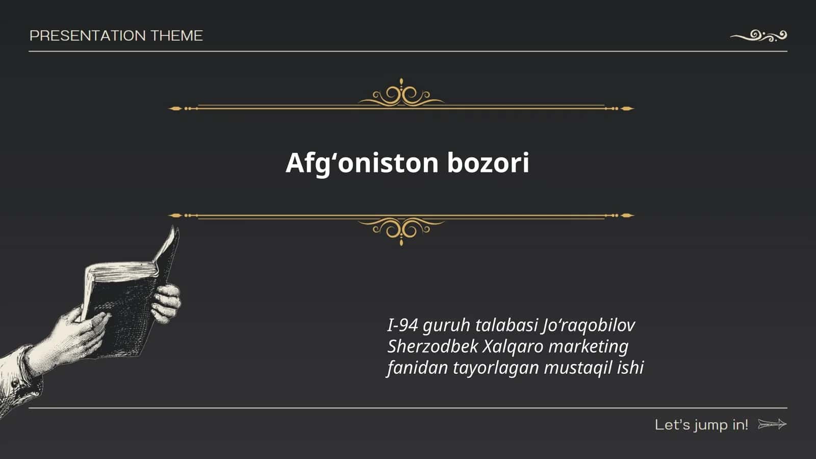 Afgʻoniston bozori