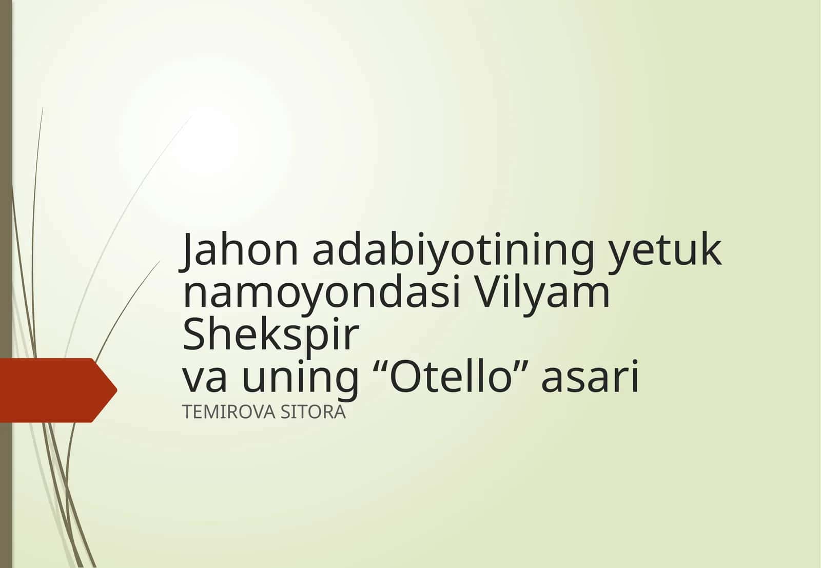 Vilyam Shekspir