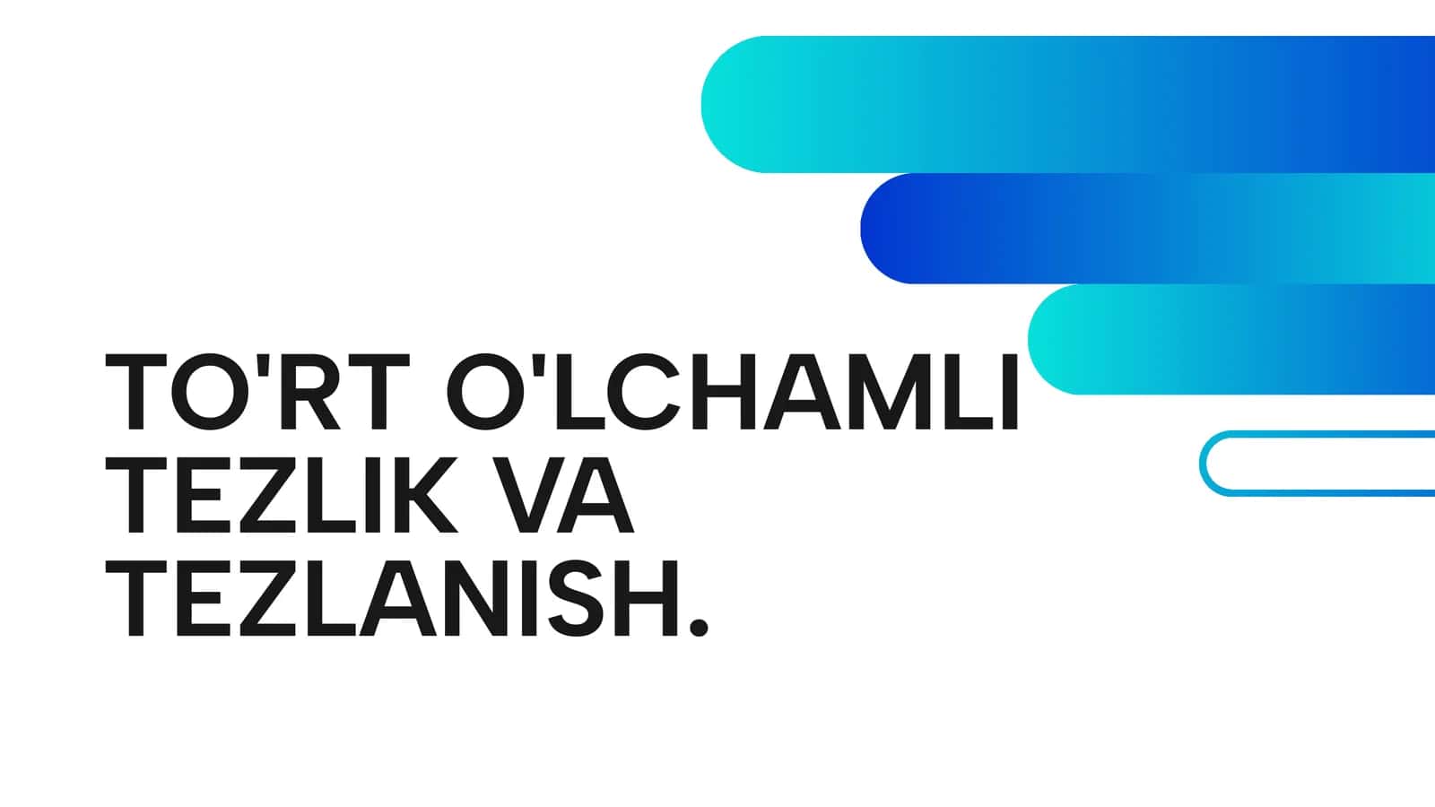 To'rt o'lchamli tezlik va tezlanish