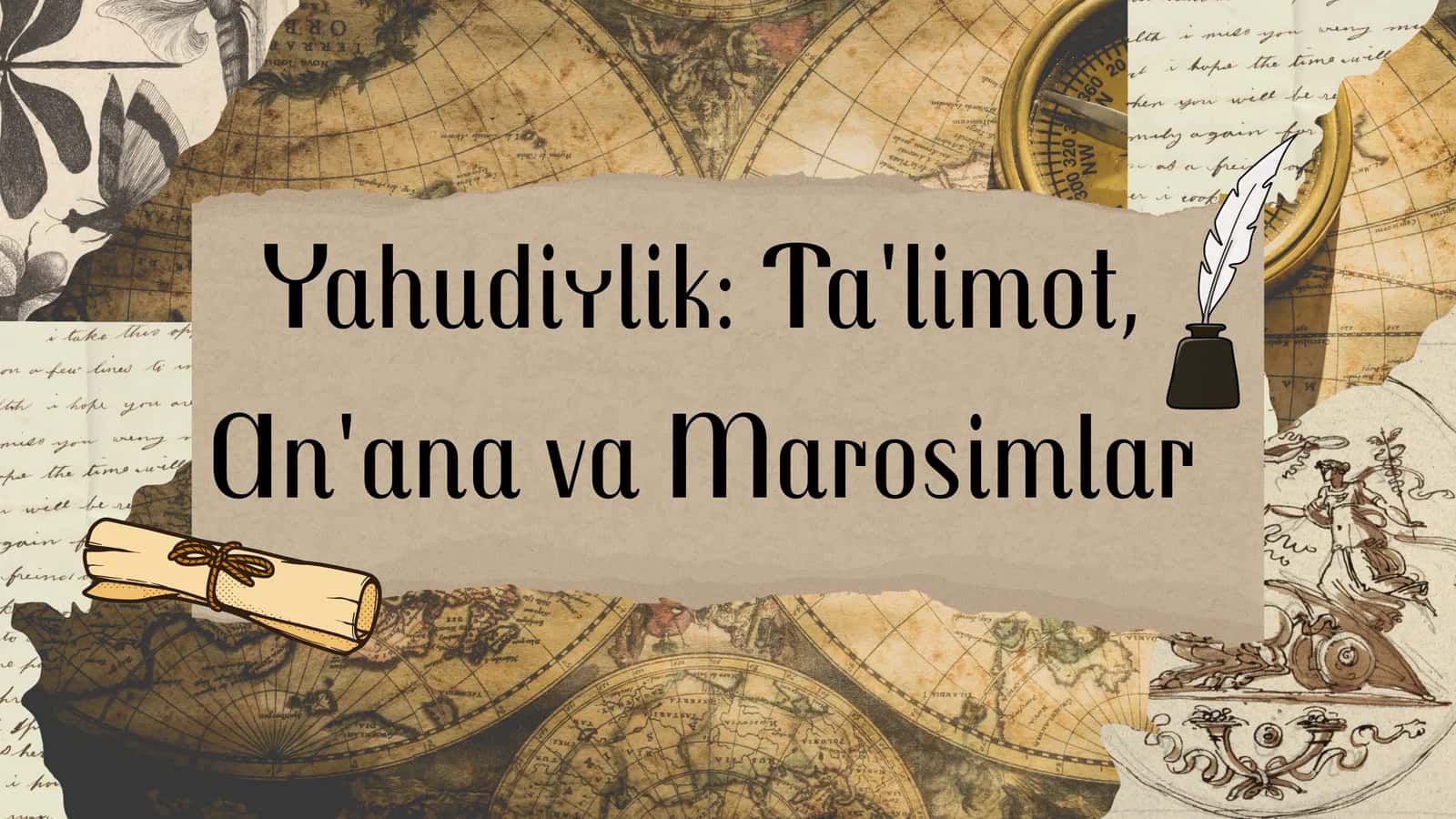 Yahudiylik: Ta'limot, An'anava Marosimlar