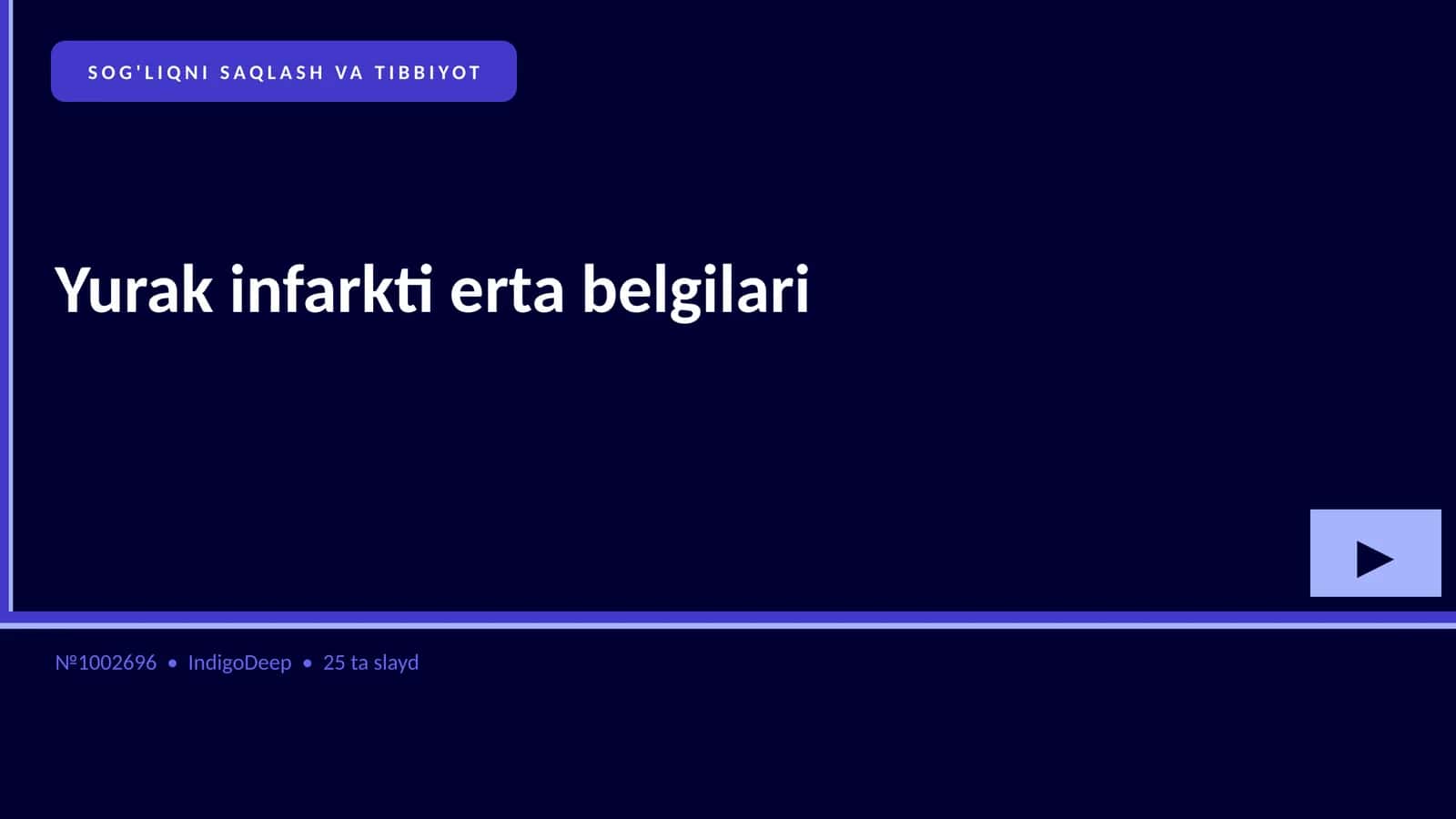 Yurak infarkti erta belgilari