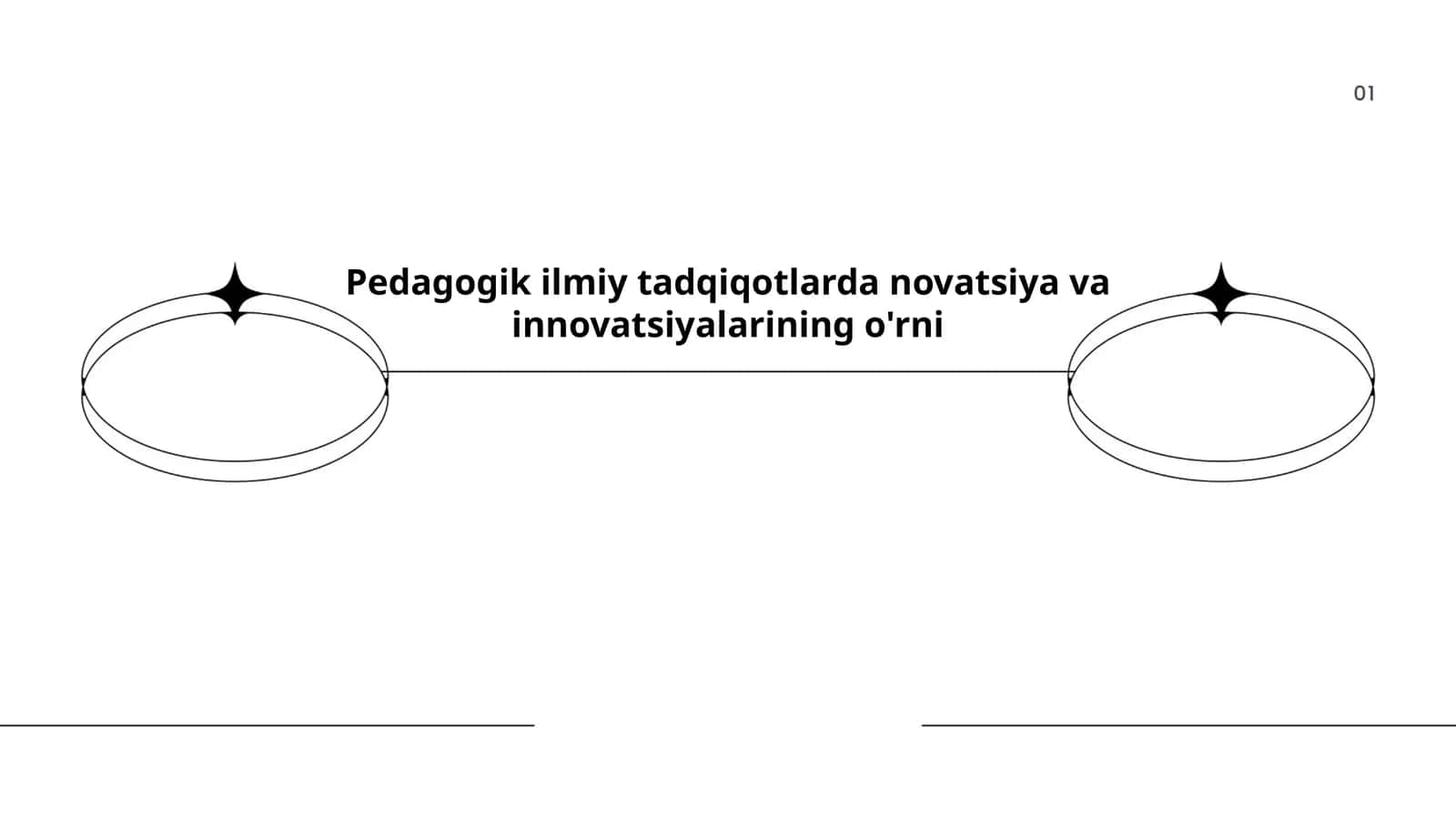 Pedagogik ilmiy tadqiqotlarda novatsiya va innovatsiyalarining o'rni