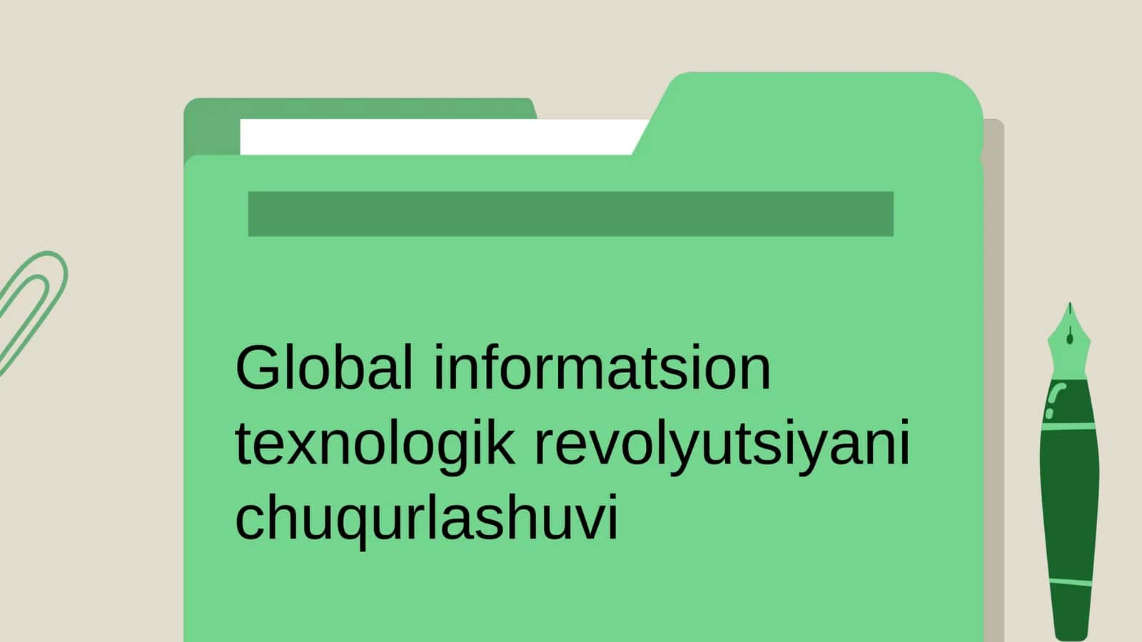 Axborot Texnologiyalarining Asosiy Konseptlari