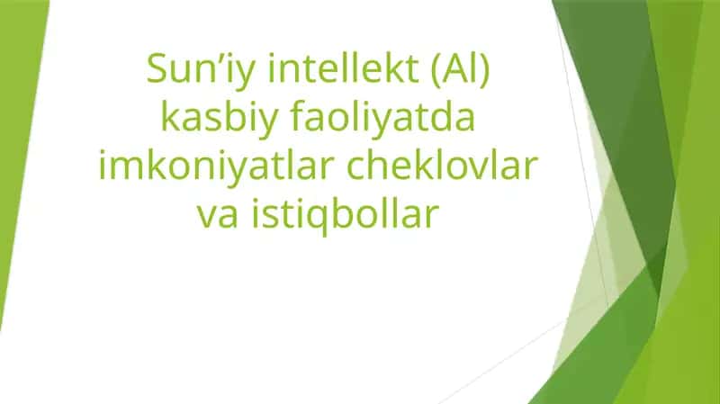 Sunʼiyintellekt