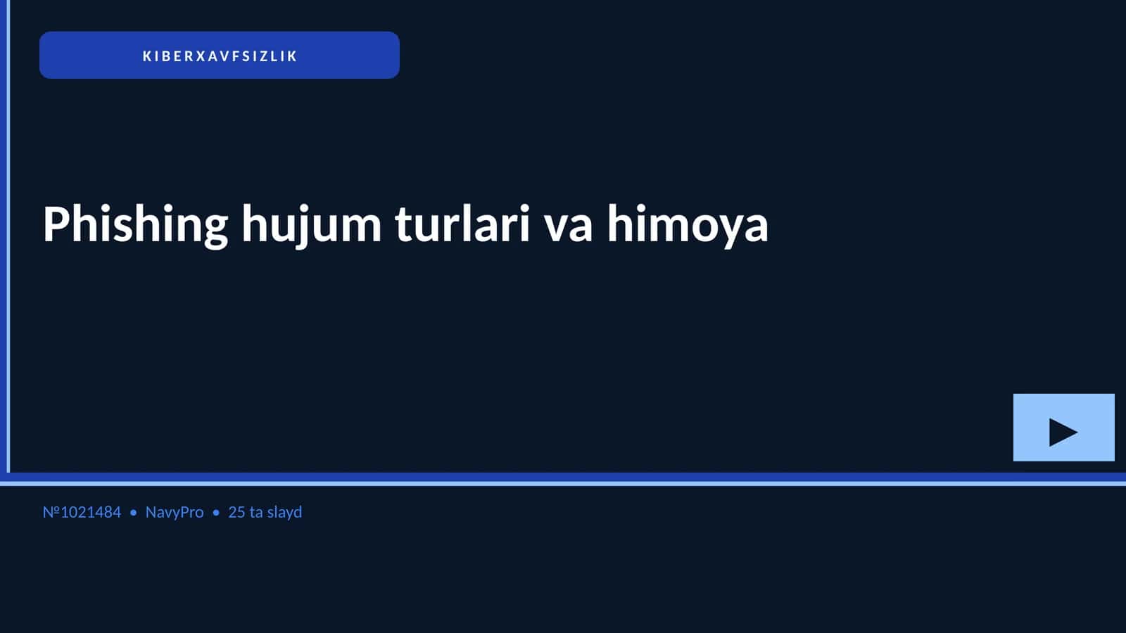 KIBERXAVFSIZLIK