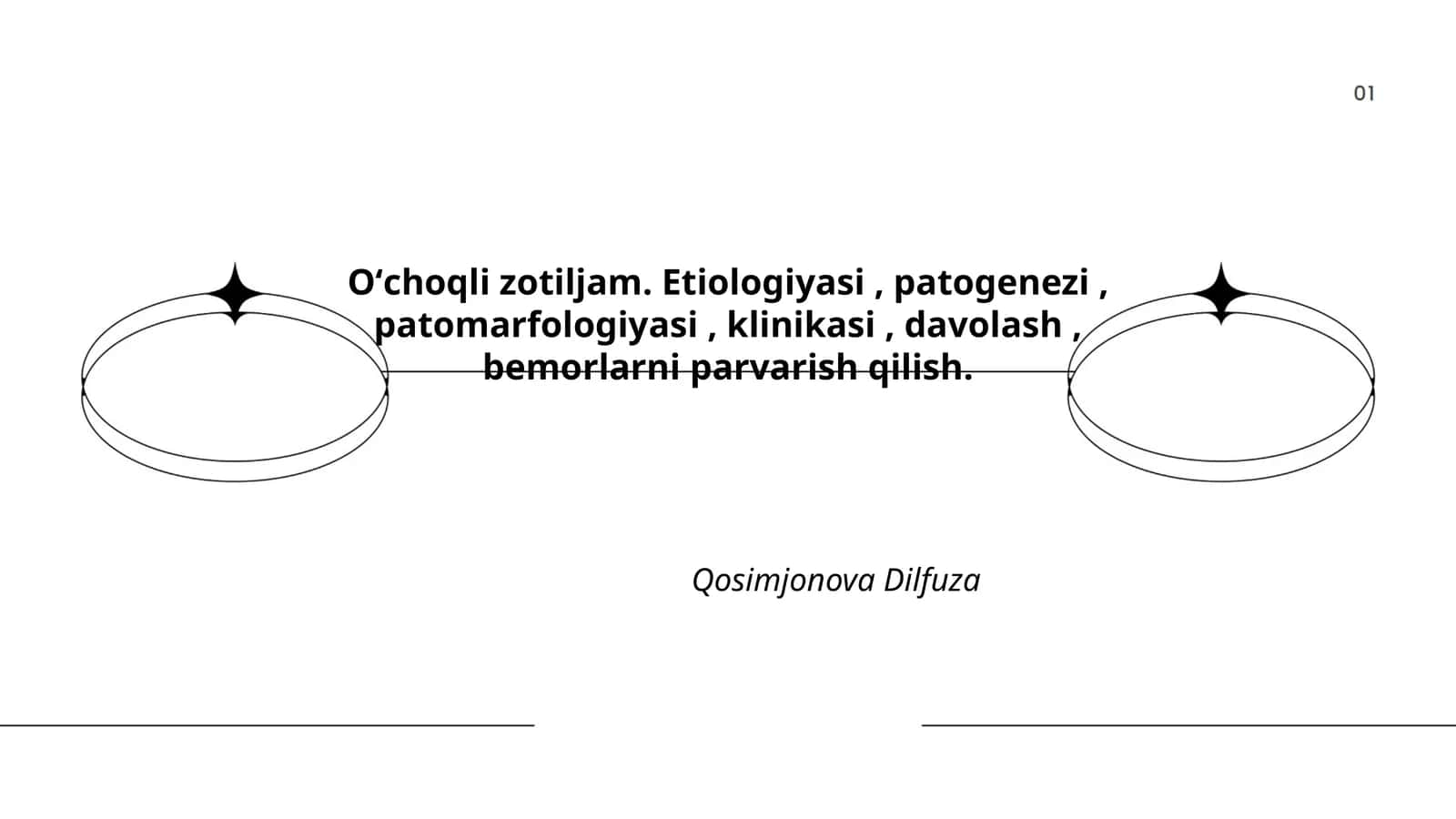 Oʻchoqli zotiljamning etiologiyasi