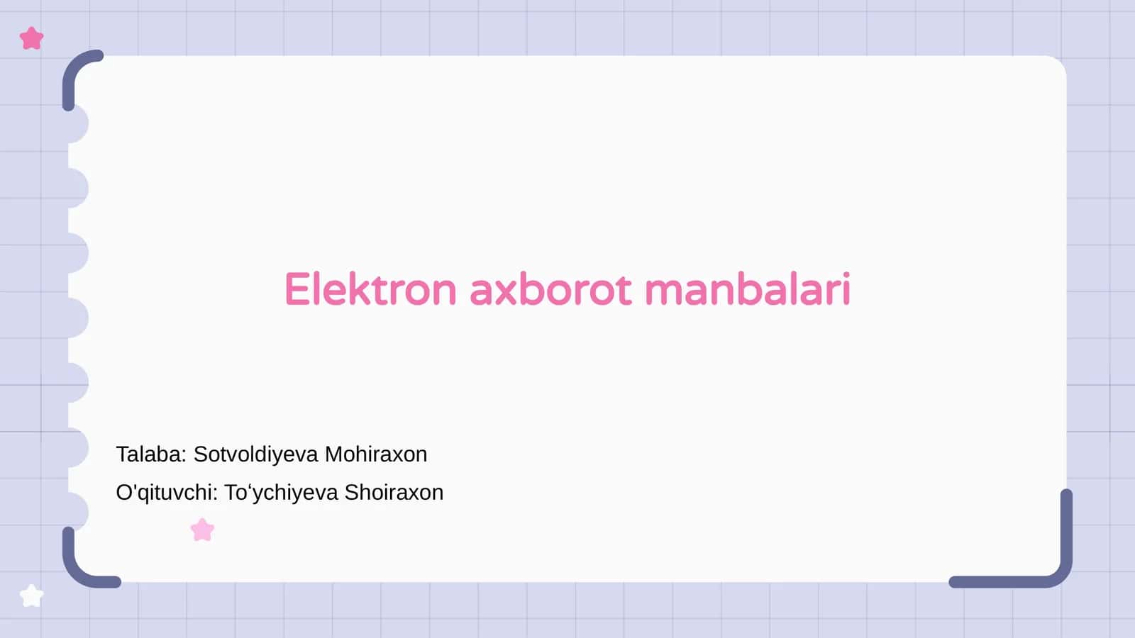 Elektron axborot manbalari