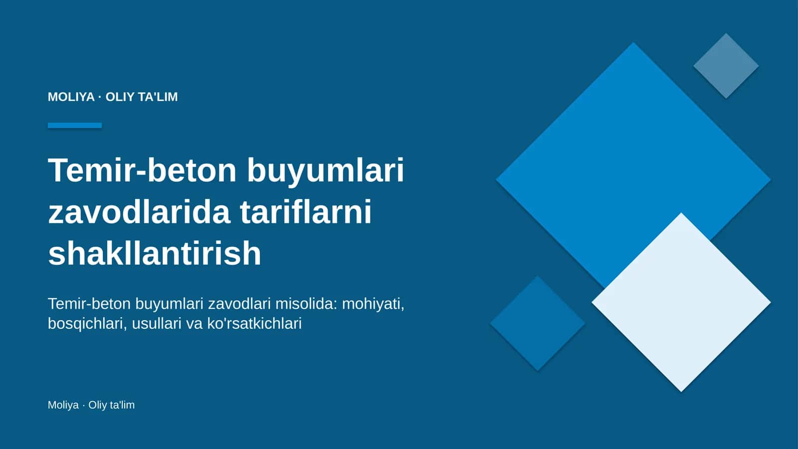 temir beton buyumlari zavodlarida tariflarni shakllantirish 8847