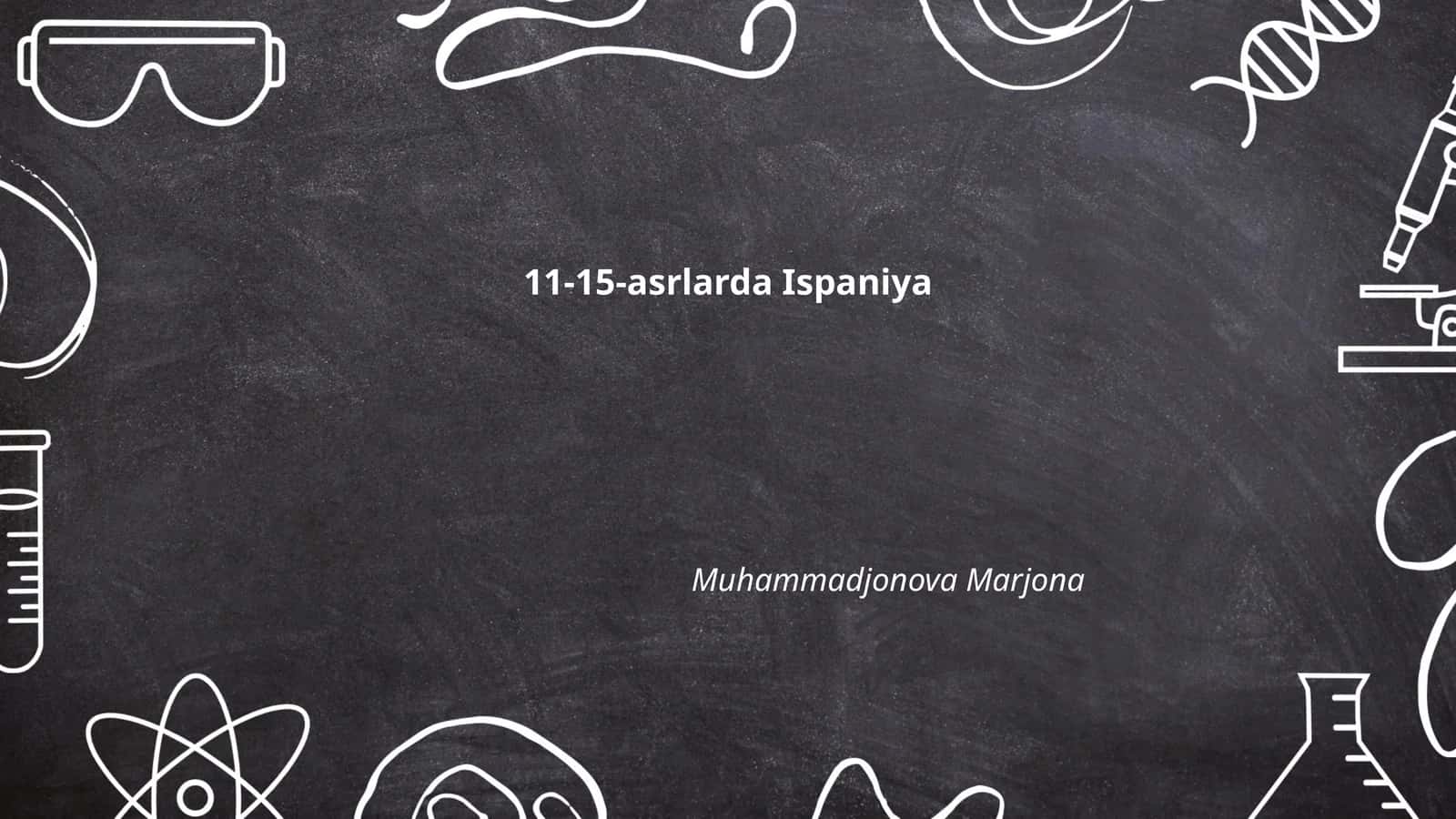 XI-XV asrlarda Ispaniya