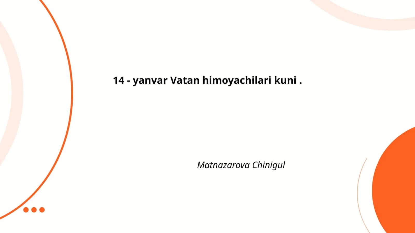 14-yanvar Vatan himoyachilari kuni tarixi